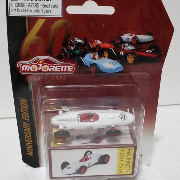 60th Anniversary Edition Majorette First Ever Diecast Car WHITE #22 Collectible - Picture 8 of 10